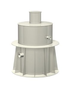 Műanyag átemelőakna talajvizes környezetbe