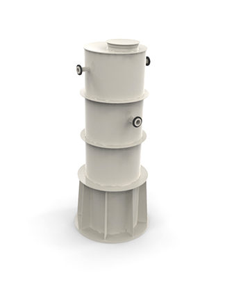 muanyag-atemeloakna Műanyag átemelőakna